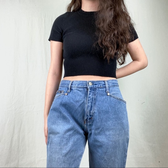 HIGH-WAISTED VERSACE FLARED MOM JEANS! 🔥🔥🔥 - Picture 2 of 12
